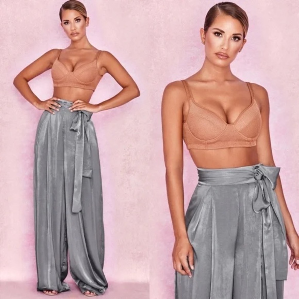 House of CB Silk Trousers